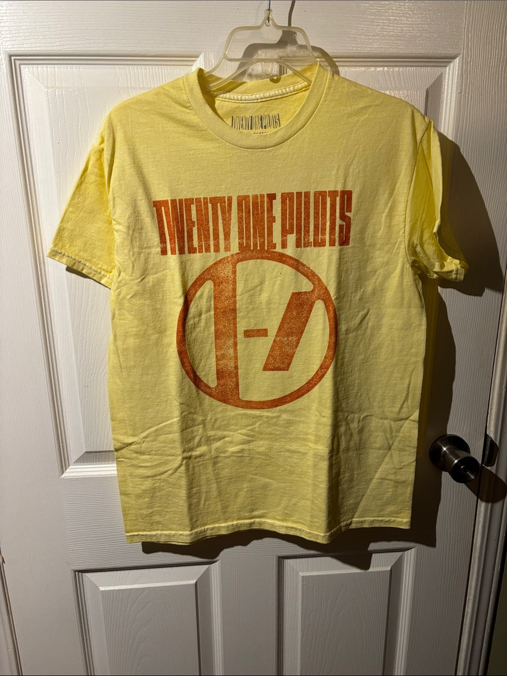 Twenty One Pilots Yellow Logo Short Sleeve Tee